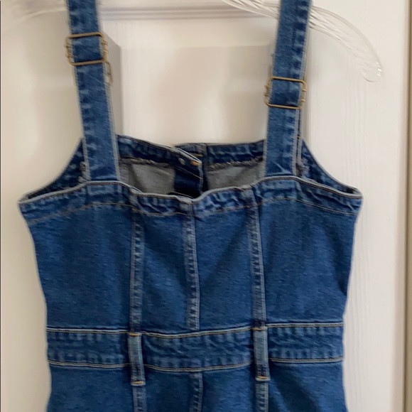 ZARA DENIM BODYCON DRESS bloggers fav sold out - Picture 9 of 11